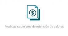Medidas cautelares de retención de créditos