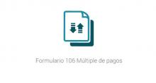 Formulario 106 Múltiple de pagos