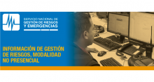 Información de gestión de riesgos, modalidad no presencial