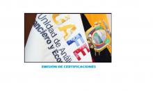 Emisión de Certificaciones UAFE