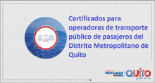 certificado de ingreso y salida