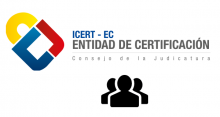 Certificado para miembro de empresa Consejo de la Judicatura