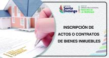 Inscripción de Hipoteca de Bienes Inmuebles CANTÓN - SANTO DOMINGO