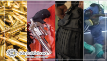 Armas, municiones y equipamiento