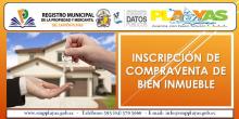 Inscripción de Compraventa de Bienes Inmuebles Cantón Playas