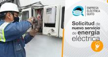 Instalación de nuevo servicio de energía eléctrica