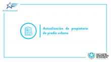 Actualización de propietario de predio urbano