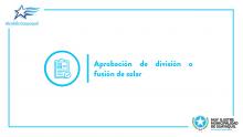 Aprobación de división o fusión de solar