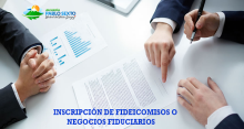 Inscripción de Fideicomisos o Negocios Fiduciarios del cantón Pablo Sexto
