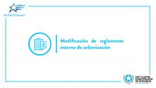 Modificación de reglamento interno de urbanización