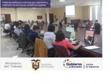 Emisión de perfiles de cualificación profesional 