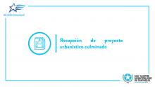 Recepción de proyecto urbanístico culminado