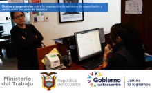 Quejas y sugerencias sobre la prestacción de servicios de capacitación y certificación por parte de terceros