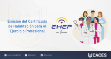 CACES-02-01-01 Emisión del Certificado de Habilitación para el Ejercicio Profesional