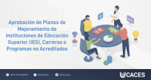 CACES-03-02-01 Aprobación de Planes de Mejoramiento de Instituciones de Educación Superior (IES), Carreras o Programas no Acreditados