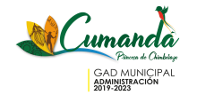 Logo GADM Cumandá 2019-2023