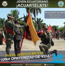 VIVE EL SERVICIO MILITAR- SOLDADO UN DIA, SOLDADO TODA LA VIDA