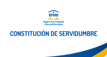 CONSTITUCIÓN DE SERVIDUMBRE