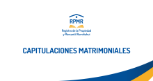 CAPITULACIONES MATRIMONIALES DE PROPIEDAD