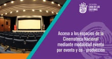 Acceso a los espacios cinemateca