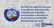 Rehabilitación en predios patrimoniales