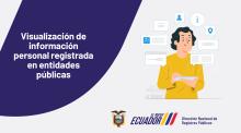 Visualización de Información Personal Registrada en Entidades Públicas