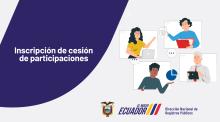 Inscripción de Cesión de Participaciones.