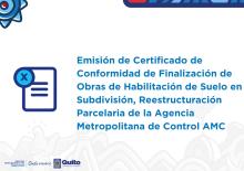 Emisión de Certificado de Conformidad de Finalización de Obras de Habilitación 