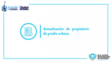 Actualización de propietario de predio urbano