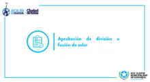 Aprobación de división o fusión de solar