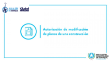 Autorización de modificación de planos de una construcción