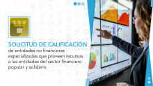 Calificación de entidades no financieras especializadas que proveen recursos a las entidades del Sector Financiero Popular y Solidario.