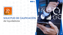 Solicitud de calificación de liquidadores