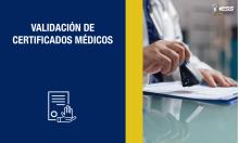 Validacion de certificados médicos