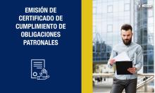 Emisión de certificado de cumplimiento de obligaciones patronales