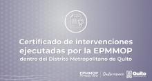 Certificado de intervenciones
