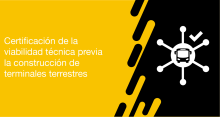 El usuario requirente puede solicitar en la ANT la solicitud de resolución de autorización de funcionamiento y operación del terminal terrestre en construcción