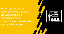 El usuario requirente puede solicitar en la ANT la autorización para la creación de escuela de capacitación o sucursales para conductores profesionales y no profesionales