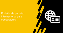 El usuario requirente puede solicitar a la ANT la Emisión del permiso internacional para conductores profesionales y no profesionales