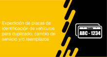 El usuario requirente puede solicitar en la ANT la emisión de duplicado, cambio de servicio y/o reemplazos de placas vehiculares y unidad de carga internacional