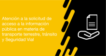 El usuario requirente puede solicitar a la ANT la atención de solicitudes de acceso a la información pública