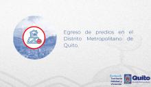 Egreso de predios en el Distrito Metropolitano de Quito