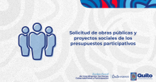 Solicitud de obras públicas y proyectos sociales de los presupuestos participativos 