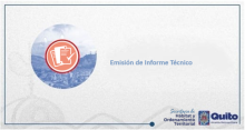 Emisión de Informes Técnicos