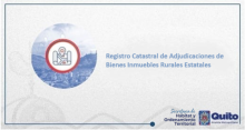 Registro catastral de adjudicaciones de bienes inmuebles rurales estatales