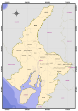 MAPA POLÍTICO DE LA PROVINCIA DEL GUAYAS