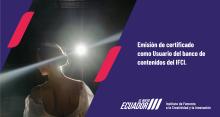 EMISIÓN DE CERTIFICADO