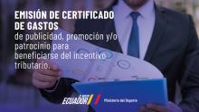 Certificado de gastos