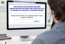 certificación