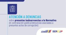 Atención a denuncias 
